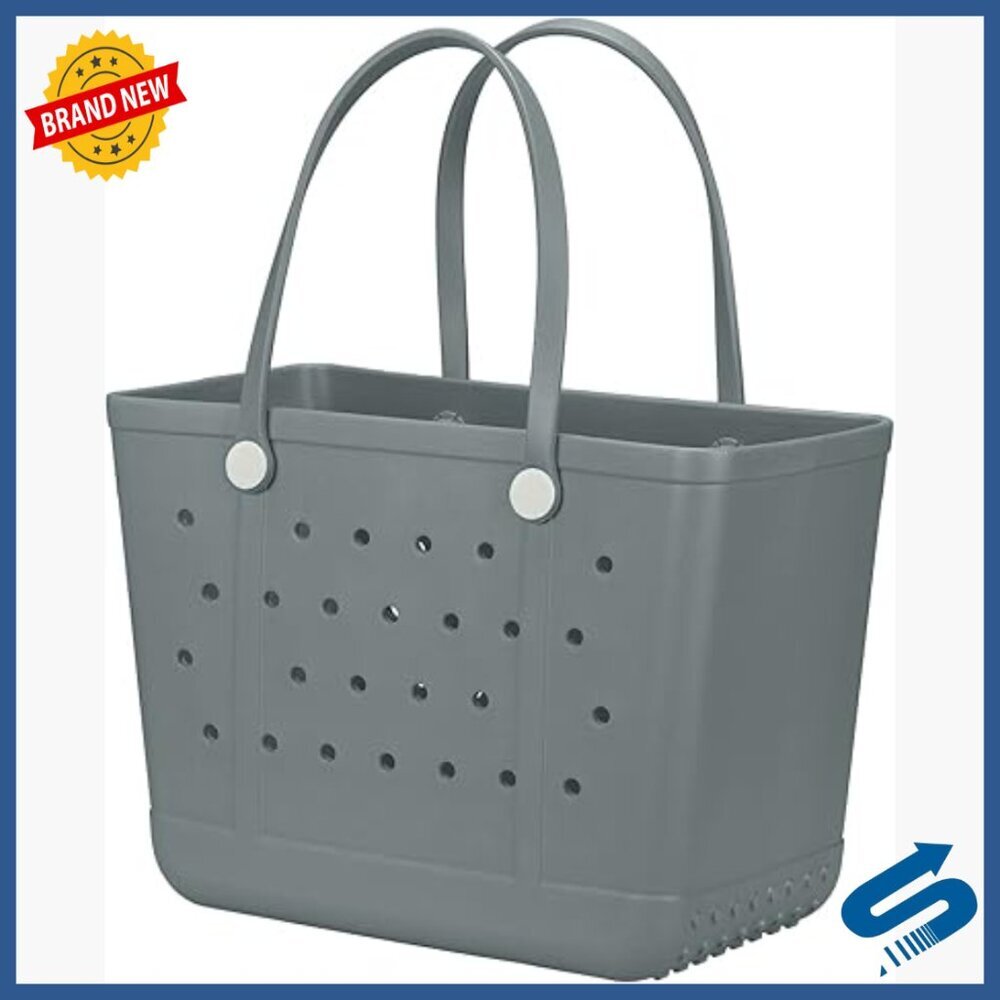 Oversized Waterproof EVA Tote Bag for Beach Pool Travel